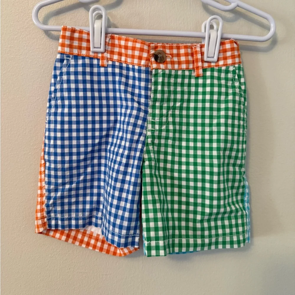 Ralph Lauren Colorful Gingham Kids Shorts